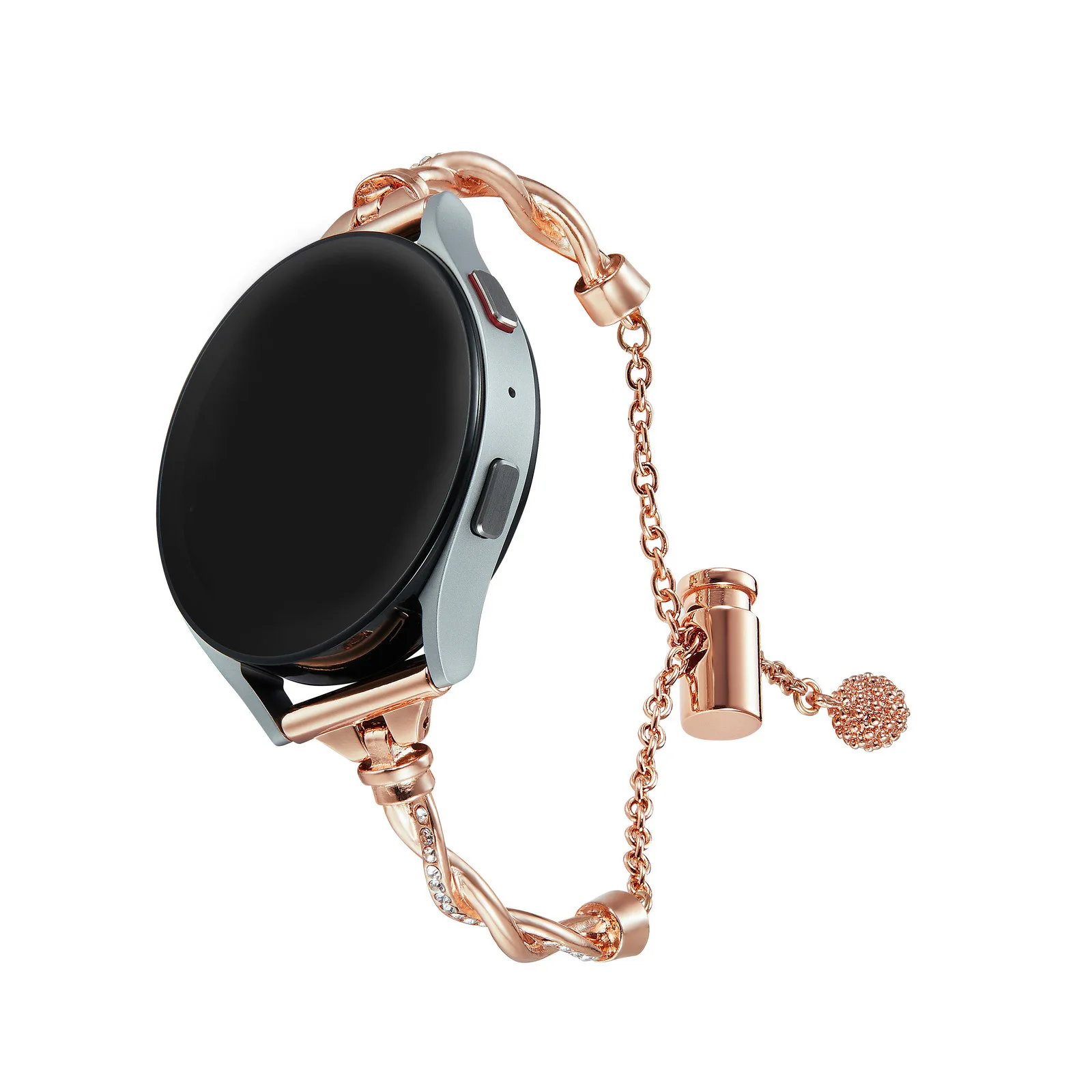 Cinturino Per Gioielli Per Samsung Galaxy Watch6 5 4 40 44Mm Cinturino Diamantato Cinturino In Metallo 5/5Pro 45Mm Watch6 43 47Mm 20Mm Cinturino Unive