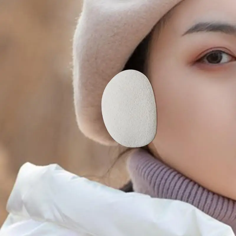 Bandless Ear Cover Strapless Ear Bags Warm Warmers Soft Winter Accessories Ergonomical Cover For Cycling Outdoor