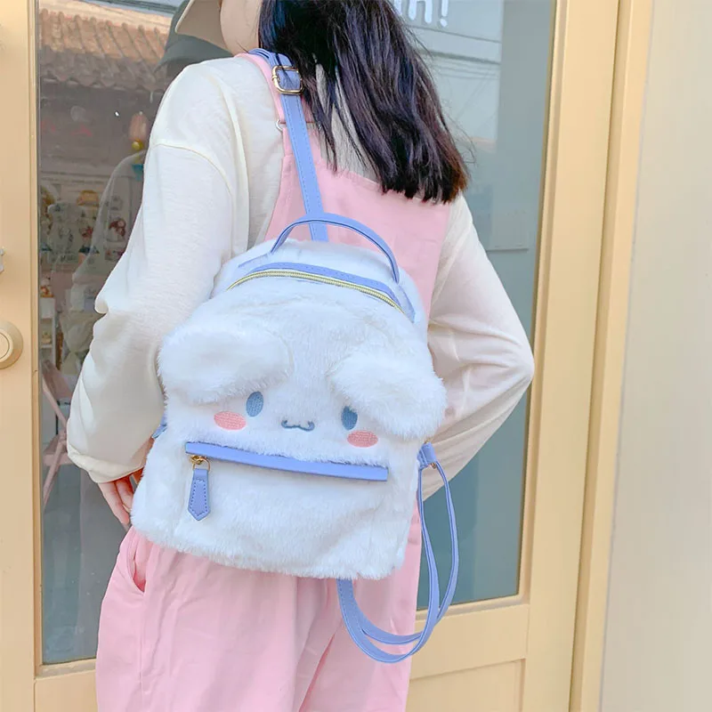 Rosa Emishin Plush Cinnamoroll Backpack Borsa a Tracolla Borsa a Tracolla Anime ANME Fan 