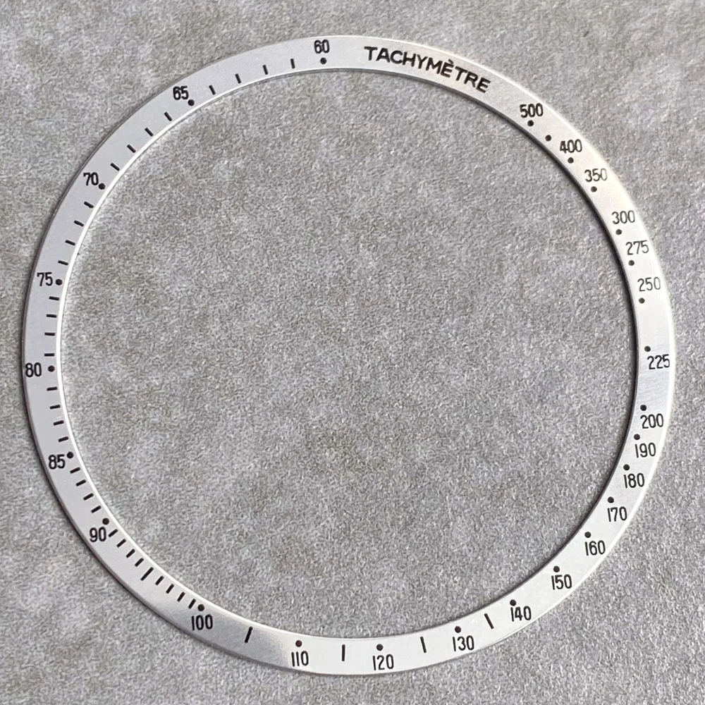 40mm Stainless Steel Chronograph Watch Case for Men - SPEED MASTER Style