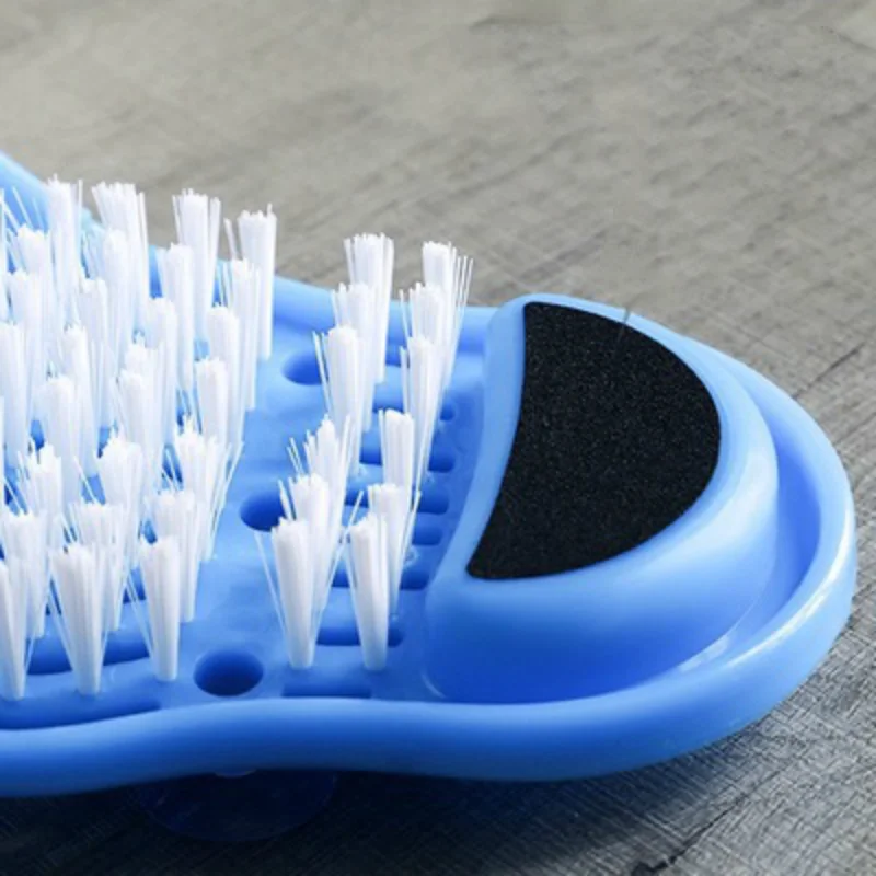 Bathroom Foot Brush Cleaning Slipper Massage Scrubber with Sucker at Rs  230/piece | Foot Brush in Delhi | ID: 20644685748