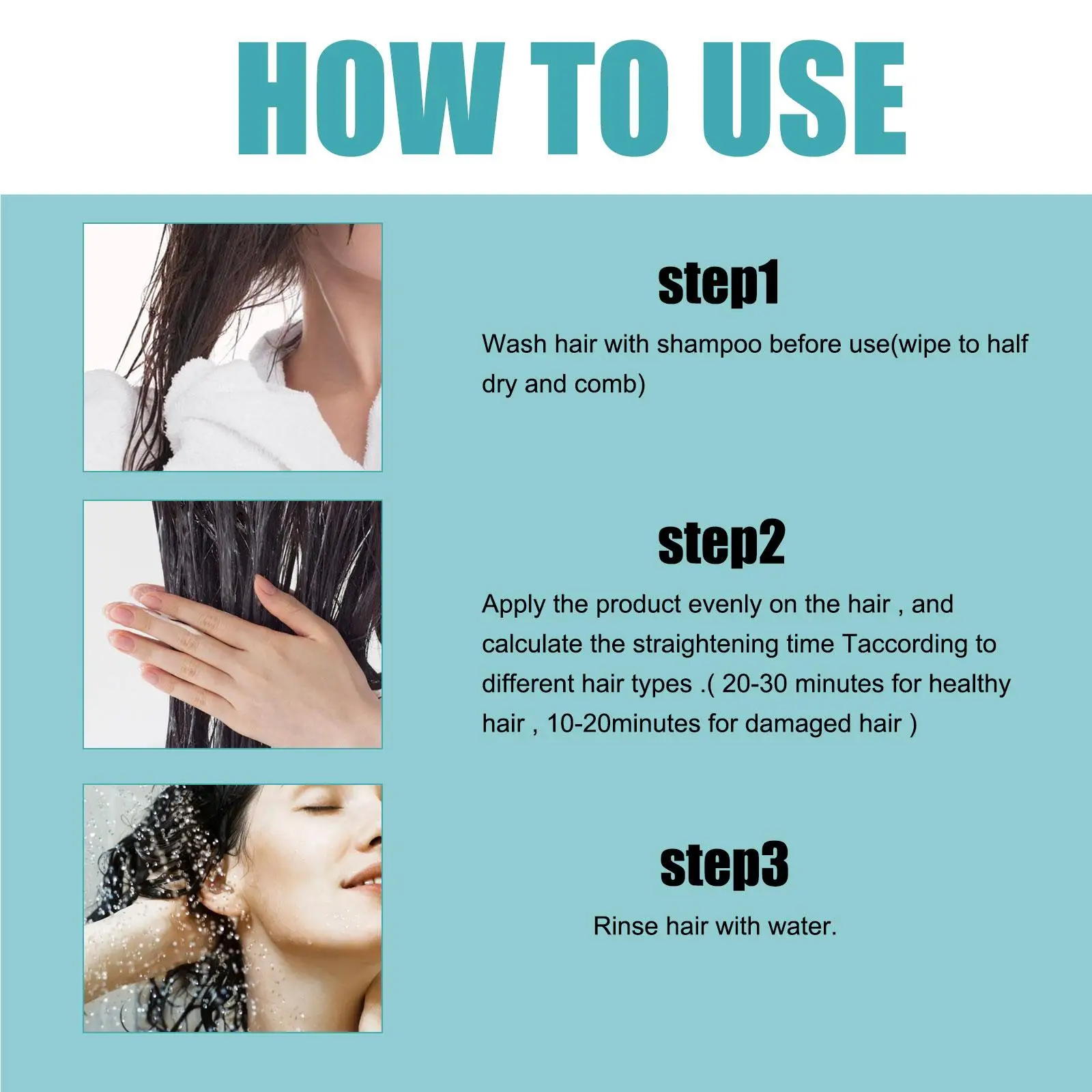 Keratin Hair Straightening Cream 60ml Professional Damaged Treatment Faster Smoothing Curly Hair Care Protein Correction Cream