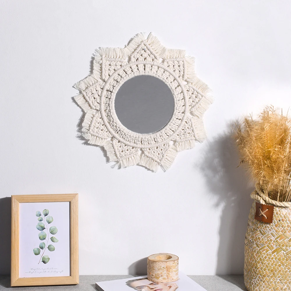 macrame mirror M0414