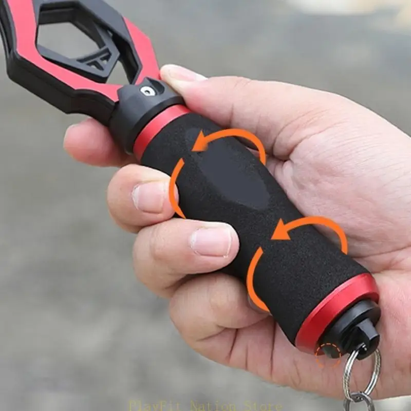 Pince à poissons 242F avec balance intégrée - Outil de préhension pour lèvres en eau douce et salée