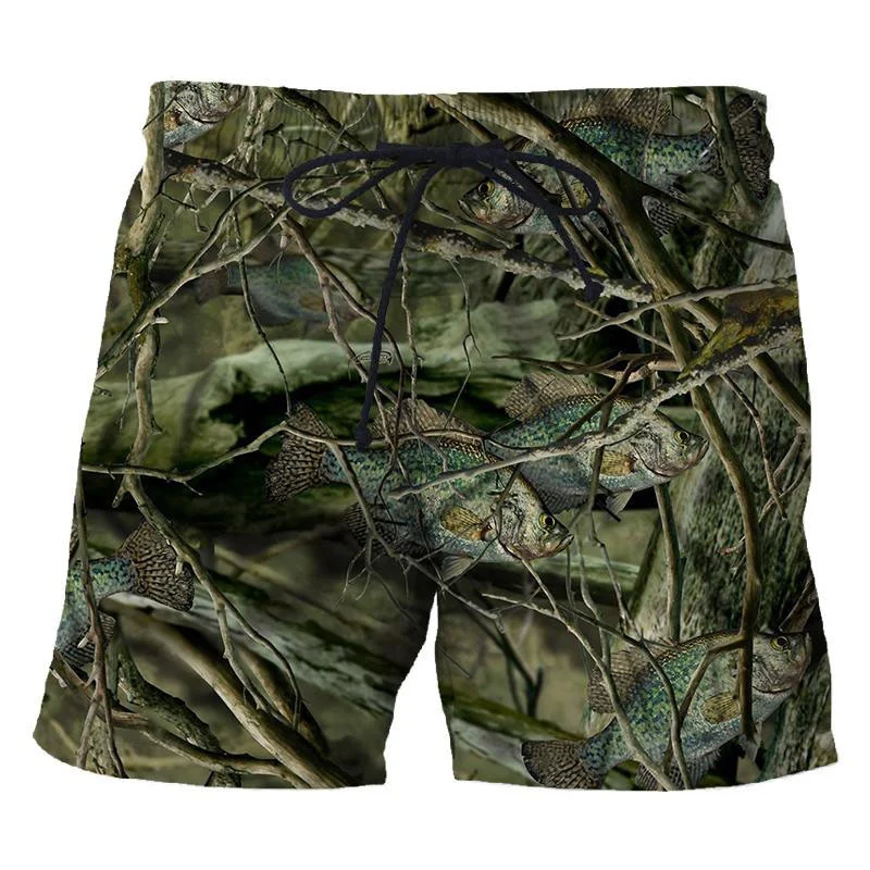 Camouflage Leaves Men's Beach man swimsuit Shorts 3d Printed Camo Fashion Board big size swimwear men swimming trunk swim wear 4