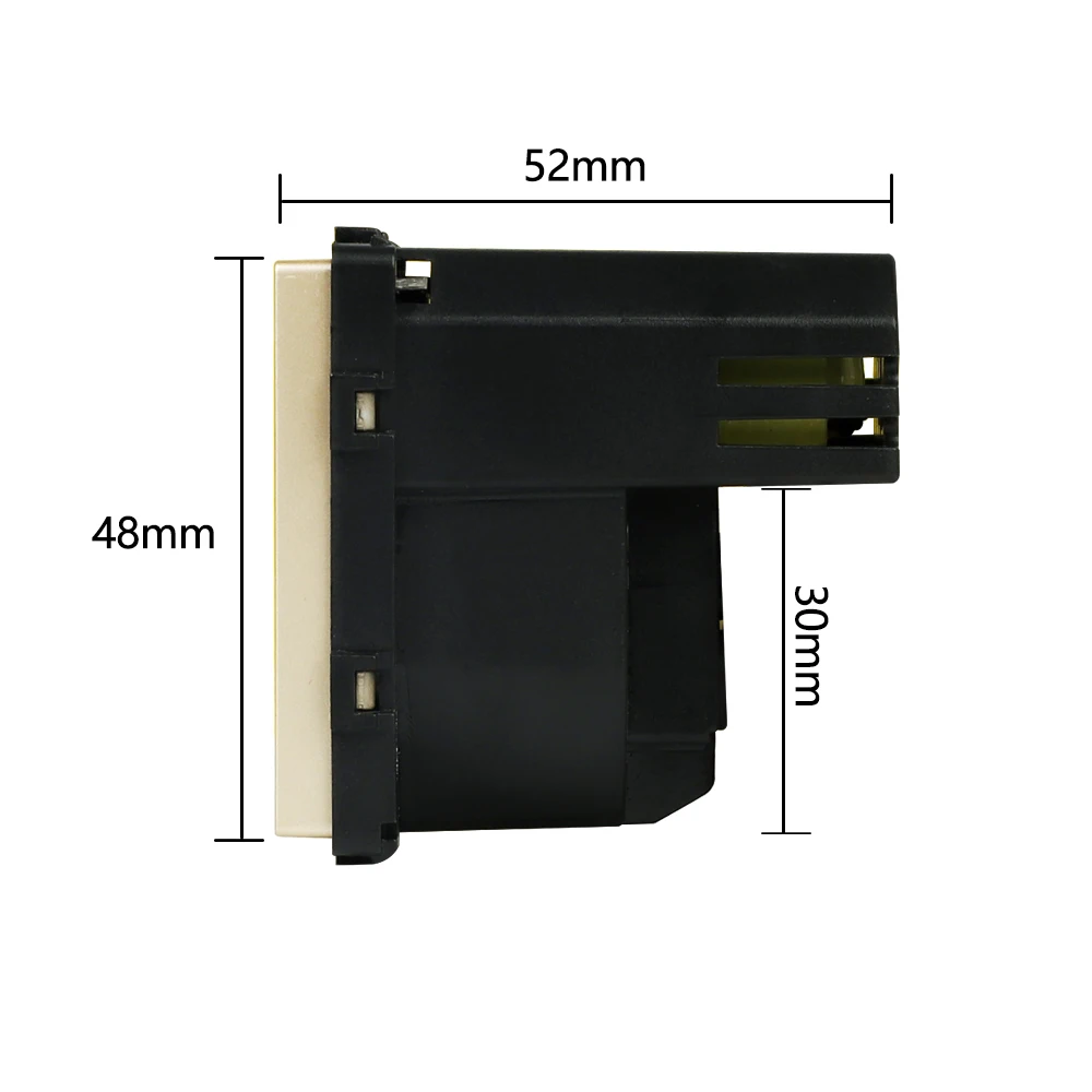 PD Fast Charge Module 65W Quick Charge Socket Part 1/2 USB Type-C 20W Wall Phone Charger Plug Support BINGOELEC Frames wall charger adapter phone charger plug phone charging adapter