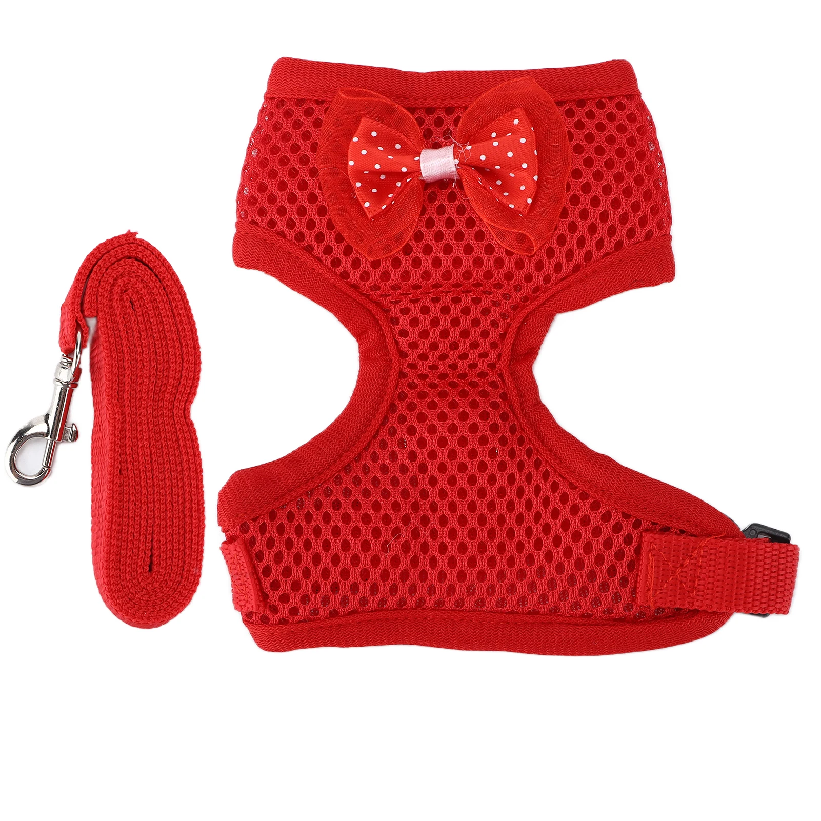 Adjustable Chicken Harness & Leash, Soft Breathable Mesh, Hook-and-Loop for Roosters, Hens, Outdoor Pet Chicken Walking Gear