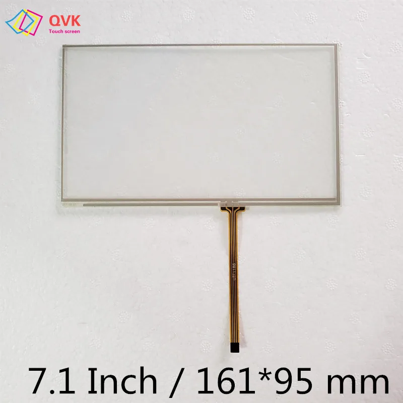 Фонарь 161 мм * 95 мм 7,1 дюйма 4 линии Новая сенсорная панель 161*95 сенсорный стеклянный датчик для автомобильного DVD