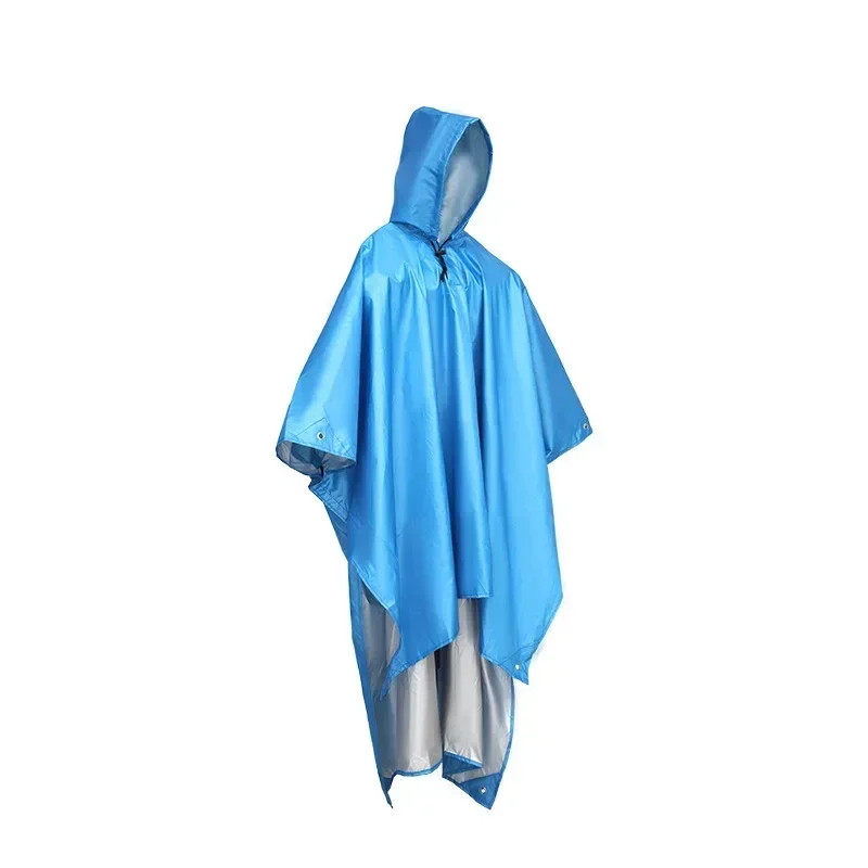 Three-in-one Raincoat Hiking Windproof and Rainproof Riding Poncho Multifunctional Cloth Delivery Storage Bag motorcycle raincoat rain poncho raincoat suit bike raincoat