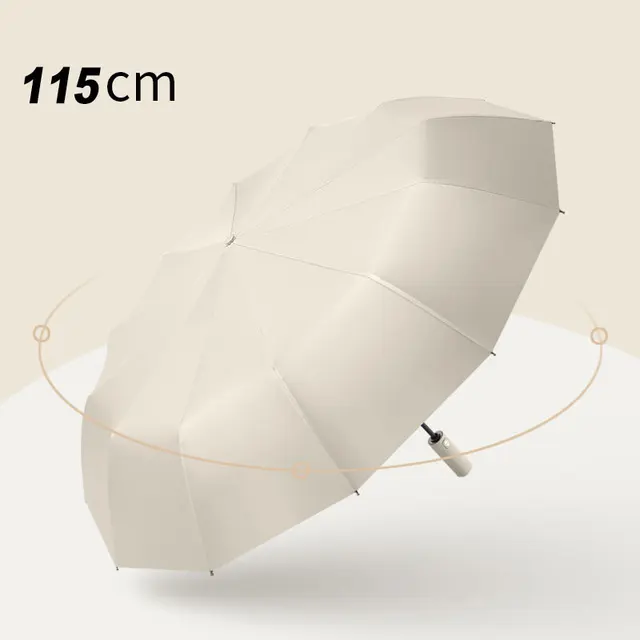 16K Kettős Csontok Nagy Esernyő Férfiak Női Szélálló Kompakt Esernyők Automatikus Hajtogatási Üzleti Luxus Nap Eső Utazás - Image 2