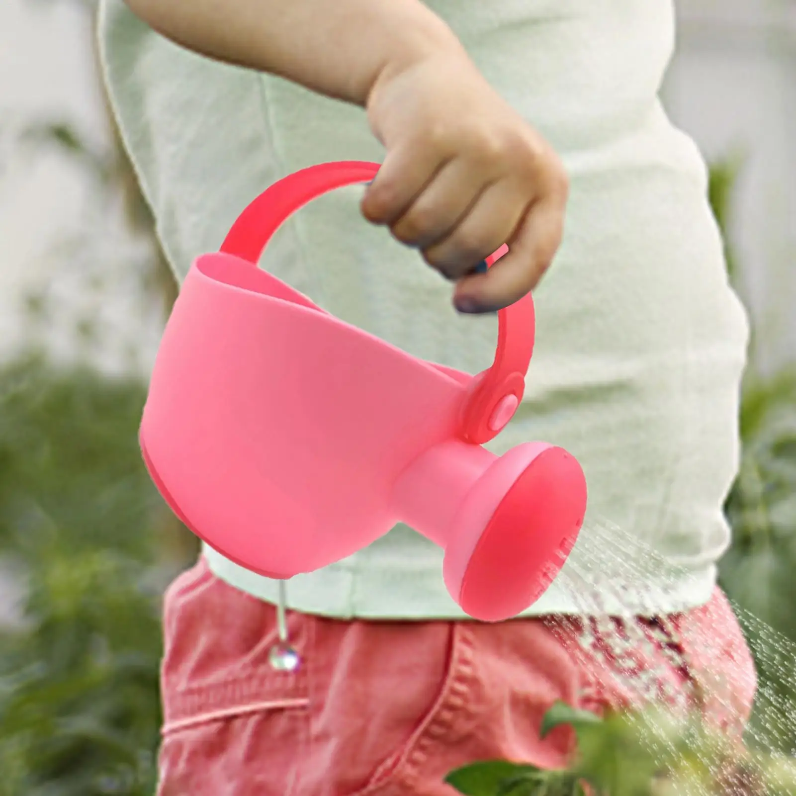 1pc mini Baby Bath Toy Colorful Plastic Watering Can Watering Pot Beach Toy Play Sand Shower Bath Toy For Children Kids Gift