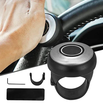 Manopola a sfera per booster al volante Uso universale Clip per booster per auto da 360 gradi Maniglia per potenza dello sterzo Accessori per ricambi auto