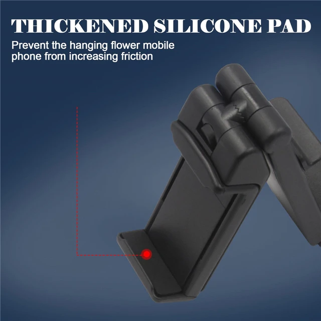 Universal Flugzeug Telefon Ständer Halter 360 Drehen Reise Telefon  Halterung für Fliegen Freisprecheinrichtung Flexible Telefon Clip für  IPhone/Android