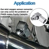 Exhaust Catalyst Rear Oxygen Sensor Spacer 90 Degree Mini Catalyst Lambda O2 Adapter CEL Fix, M18*1.5 Universal Free Shipping 3