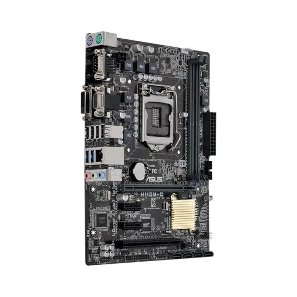 ASUS H110M-C マザーボード LGA 1151 ソケットサポート i7-6700 i7