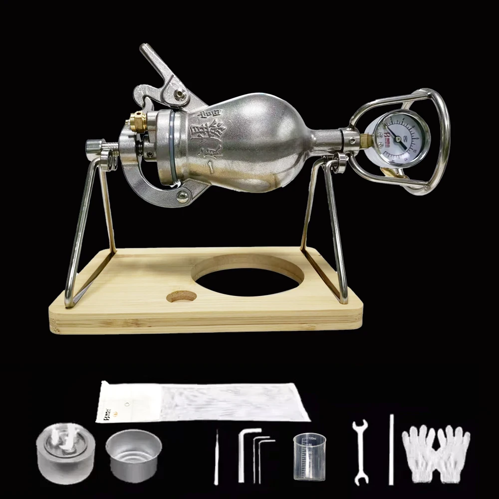 Popcorn Popper 248/230/100ML Stainless Steel Hand Old-fashioned Small Hand-cranked