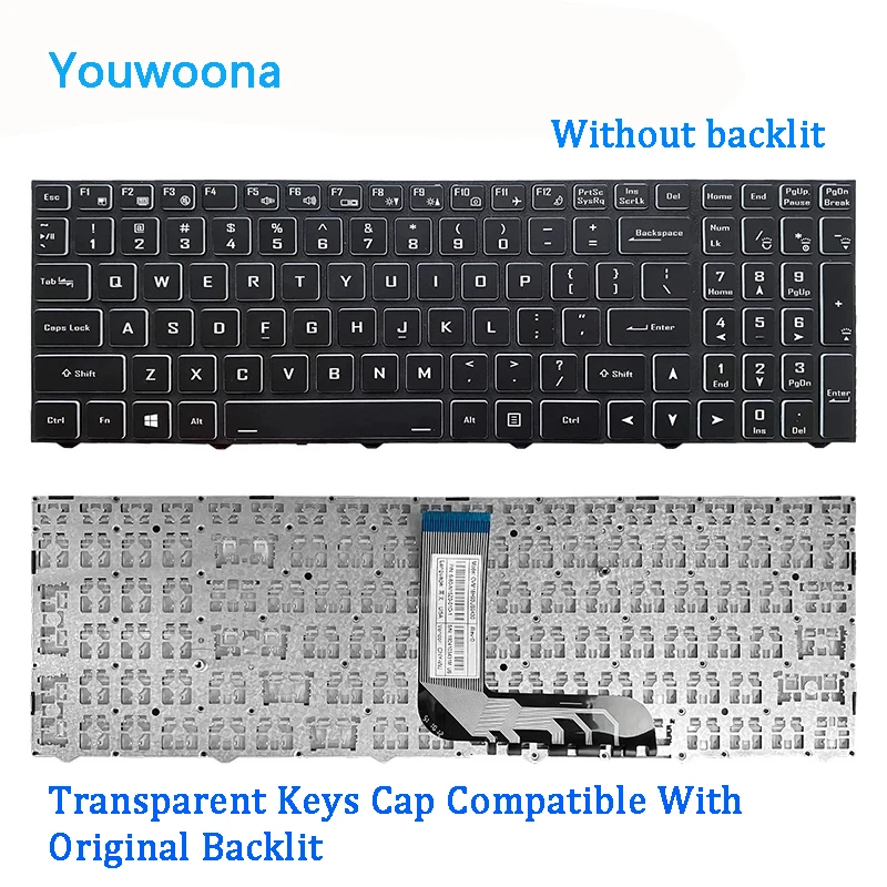 New Original Laptop Keyboard For Hasee Z8 CA5NB CA5NS CA7NS CA7NP TA5NS CNH5S03