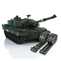 Toys Heng Long 1/16 Dark Green 7.0 Challenger II RC Tank 3908 Radio Control Vehicle Cars Metal Tracks W/ Rubbers for Boy TH17752 2