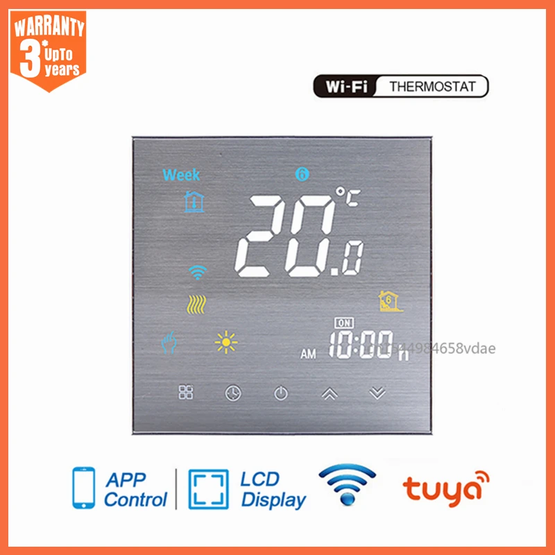 

Tuya WiFi Smart Thermostat Temperature Controller for Water/Electric floor Heating/Gas Boiler Work with Alexa Google Home