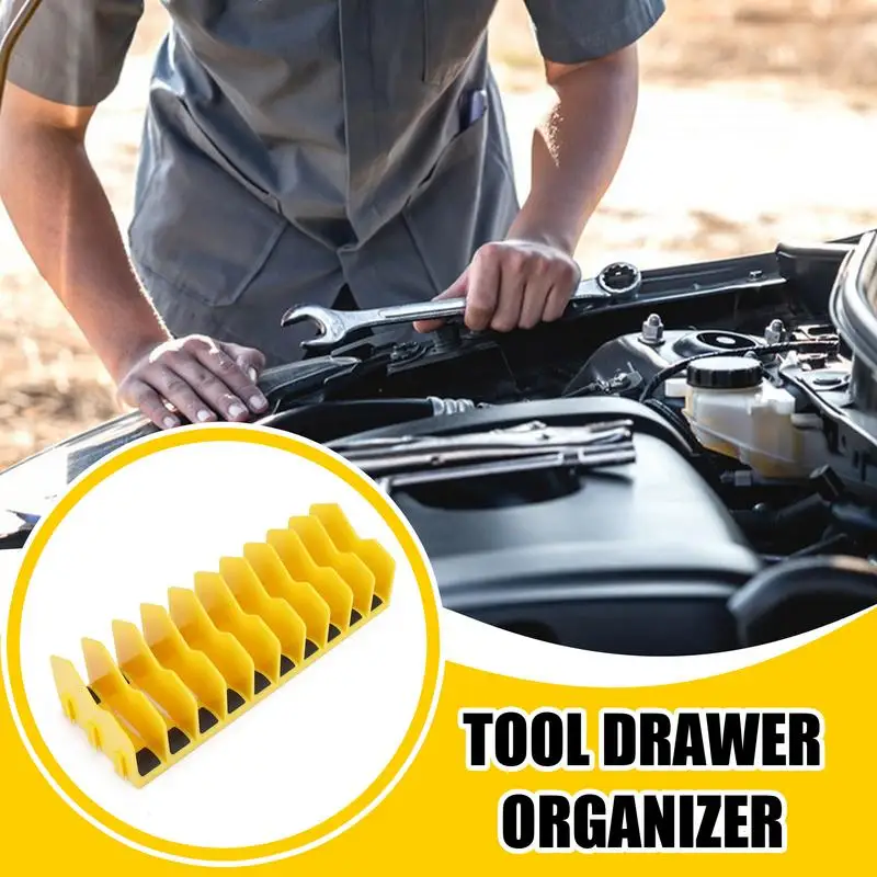 Plier Organizer Space-Saving Plier Storage Holder Tools Set For Cutters Hammers Hand Garage And Workshop