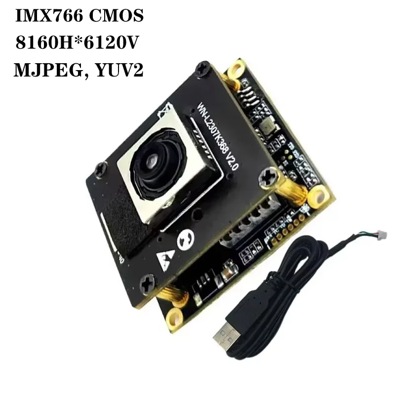 IMX766 8160 x 6120 HD 50MP industria PDAF USB Camera Module