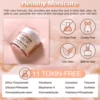 12pcs Dip Powder Nail Kit, 6 Nude Pink Colors Dipping Powder and Essential Base Top Coat Activator for Nail Art Design 5