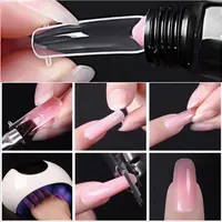 15ml Nail Gel Set Full Manicure Kit Poly Nail Gel Set Quick Extension Nail Kit Gel Building Poly Gels Set For Nails Tool Kit 2
