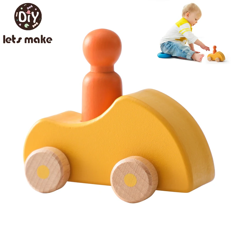 Beech Wood Educational Toys Wooden Educational Toys Beech Wood Car