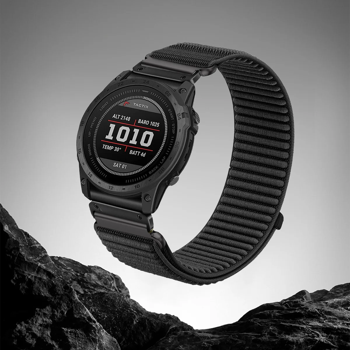 Quick Fit Nylon Strap - 20mm to 26mm Adjustable Bracelet