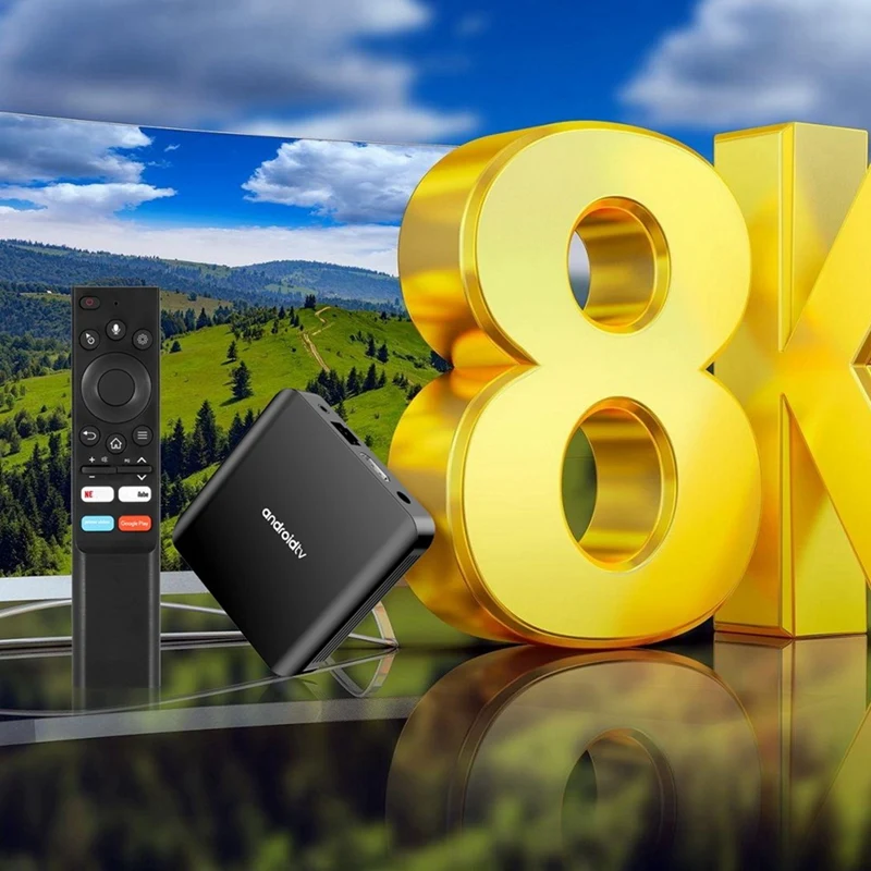 스마트 TV 박스 셋톱 박스, 듀얼 와이파이, BT, 8K HD 미디어 플레이어, 안드로이드 14, 올위너 H313, 2.4G, 5G, TV98, ATV 플러스
