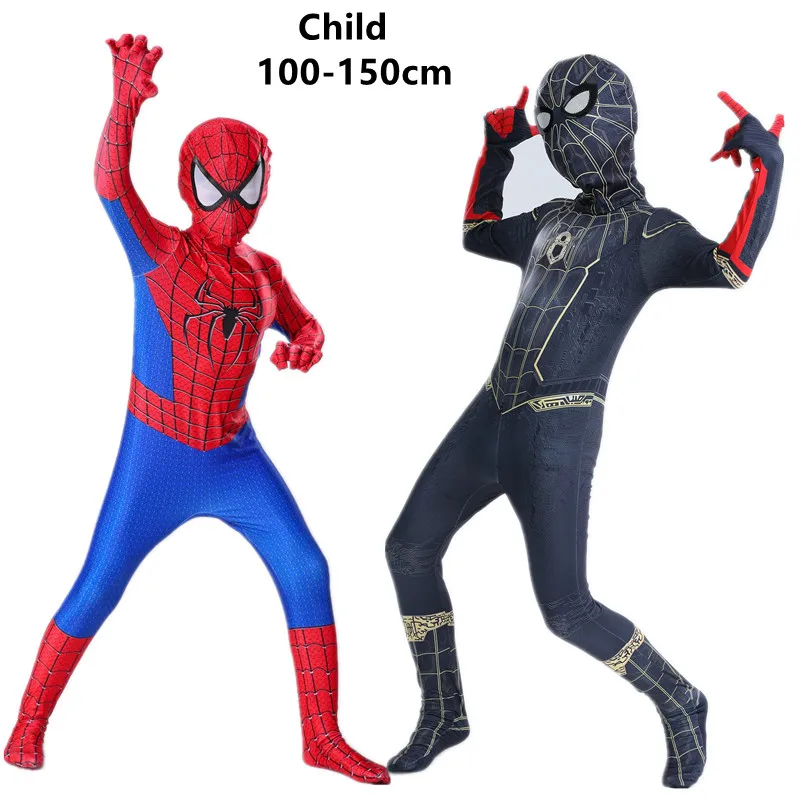 Halloween Children's Avengers Hero Spiderman Deadpool Venom Panther Cosplay Costume, Boy and Girl Party Holiday Cosplay Costume anime halloween costumes