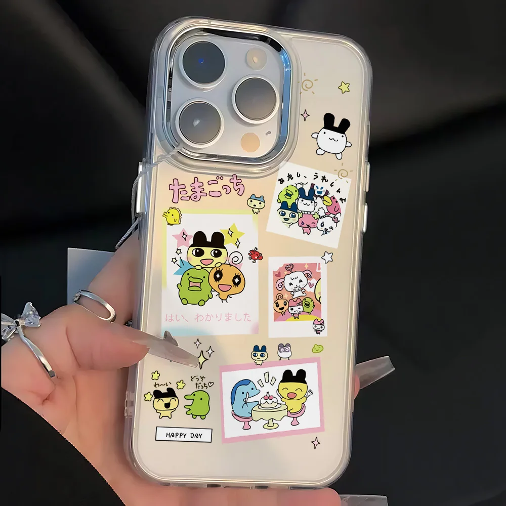 Cute Cartoon Role Tamagotchi Dog Transparent Soft Silicone Phone Case