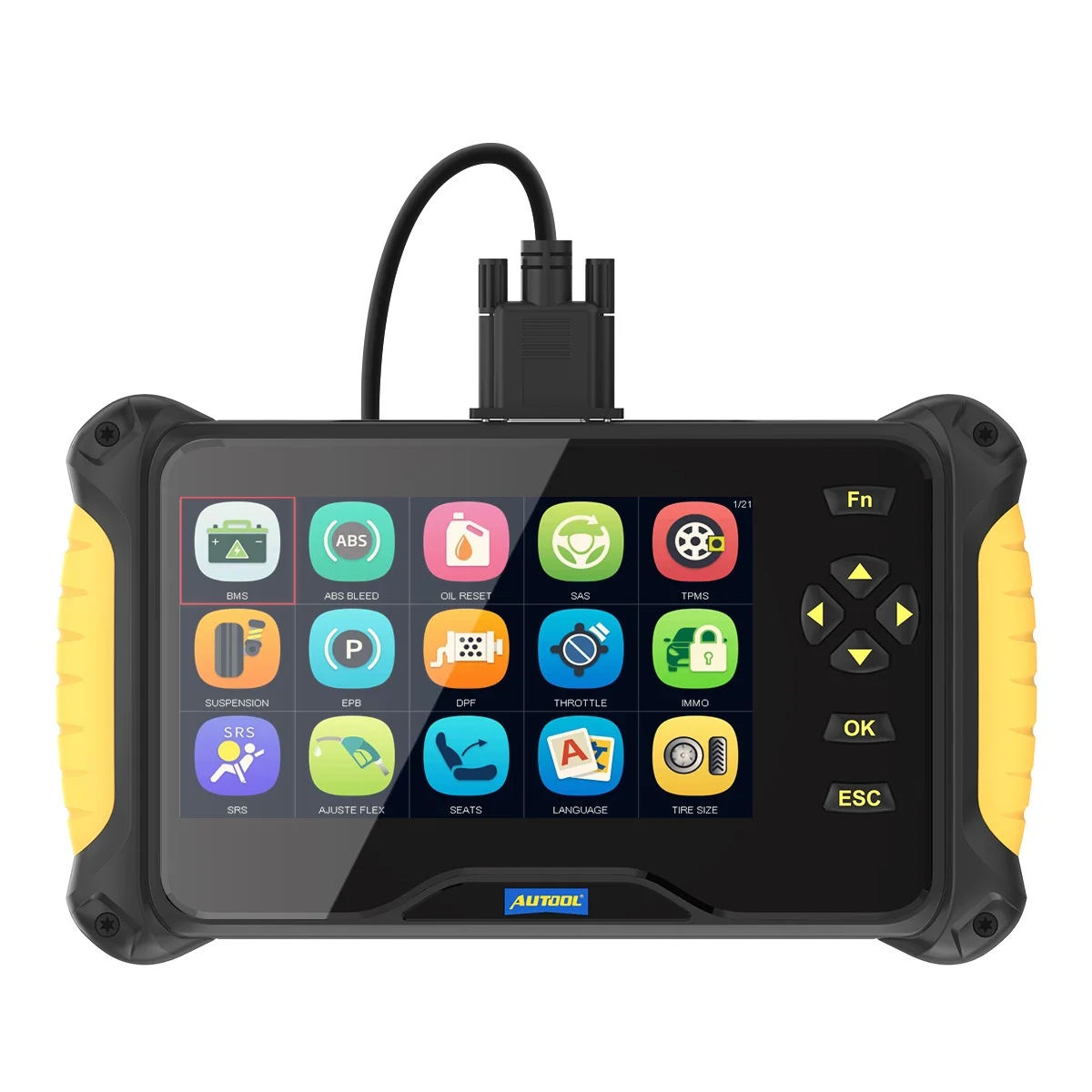 Autool Cs606 Obd2 Automotive Diagnostic Scanner Erasing Codes & Reset