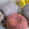 Rainbow Sugar Mohair Yarn Ball Without Tying Crochet, Hand Woven High-end Sweater, Scarf, Bag, Colorful Ball Thread 50g 1