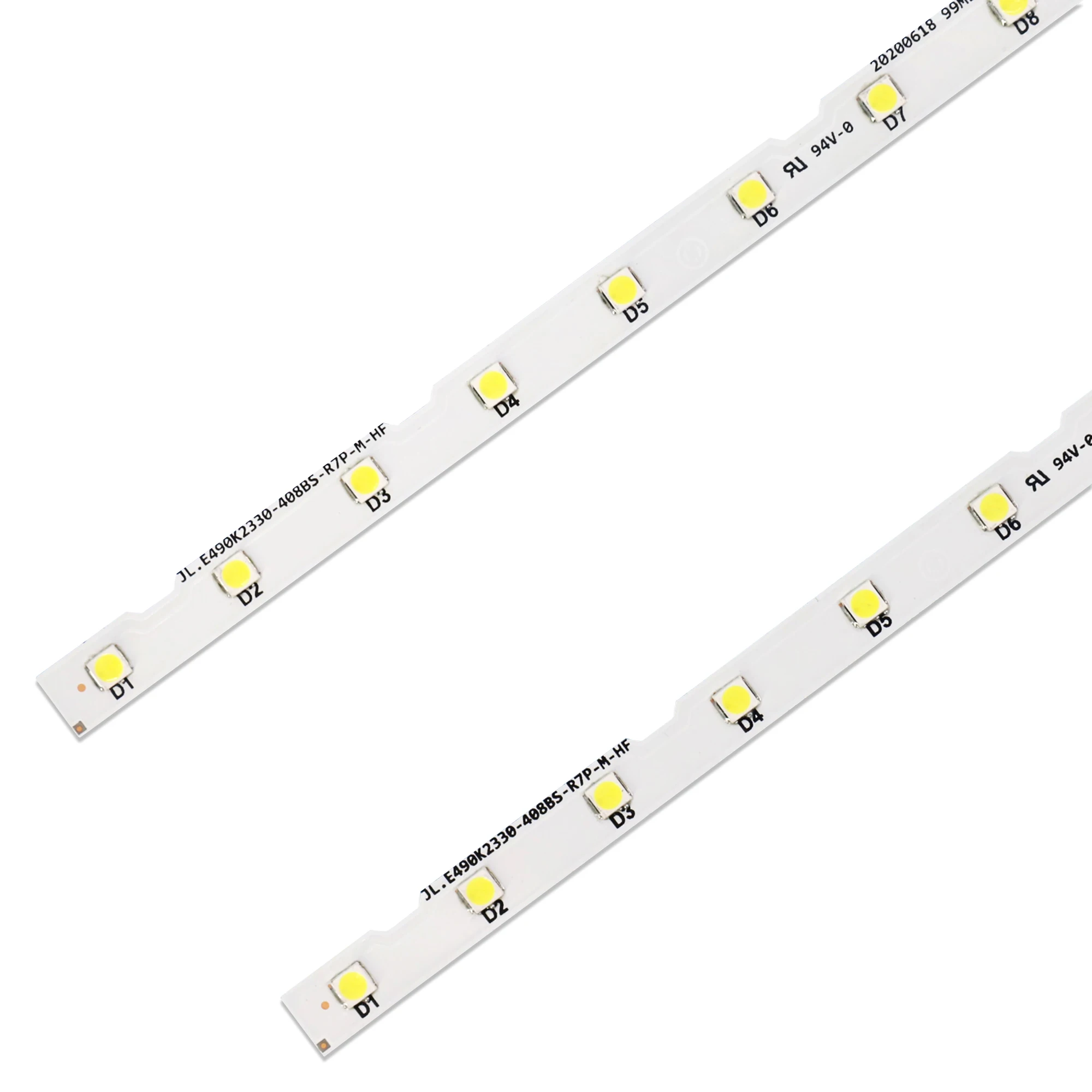 LED Backlight Strip for 49NU7100 UE49NU7300 UE49NU7170 UE49NU7140U UE49NU7100K BN61-15483A MET49BL Y18 BN96-45953B 45953A 2pcs led backlight,led components