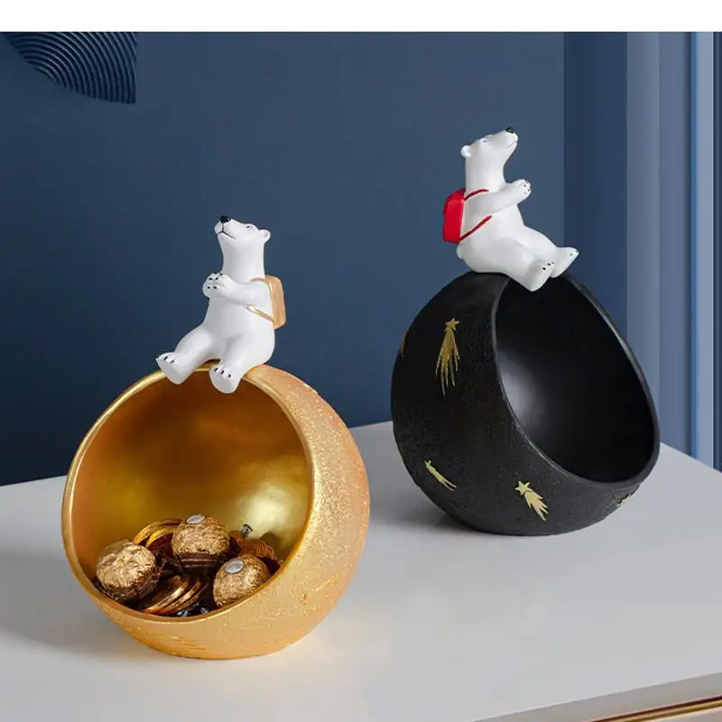 

Семейная коробка для хранения, настольное украшение, поделки, статуэтка, скульптура, статуэтки, домашняя коробка для закусок, Органайзер