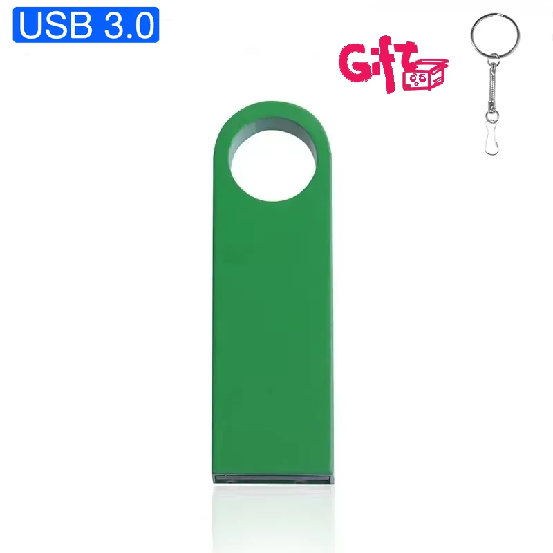 Colorful Metal USB 3.0 Flash Drive 64GB Key Chain Pen Drive 32GB Black Mini Memoria USB 16GB for Laptop U Disk Creative Gift 8GB
