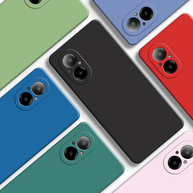 

For Realme C67 Cover For Realme C67 4G Case 6.72 inch Original Liquid Silicone TPU Shockproof Protective Bumper For Realme C67