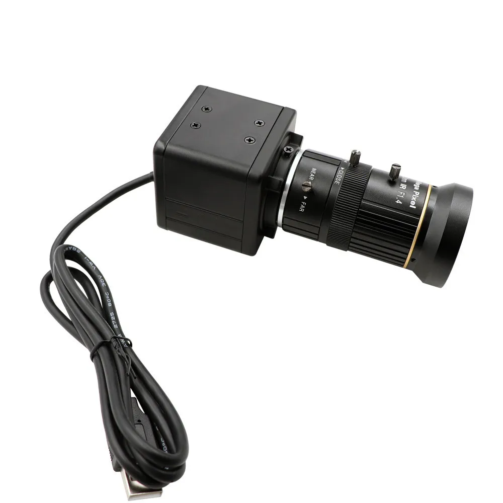 

420FPS CS Varifocal 5-50mm Golf Swing Capture Analysis Global Shutter Monochrome USB Camera for Windows Linux Android Mac