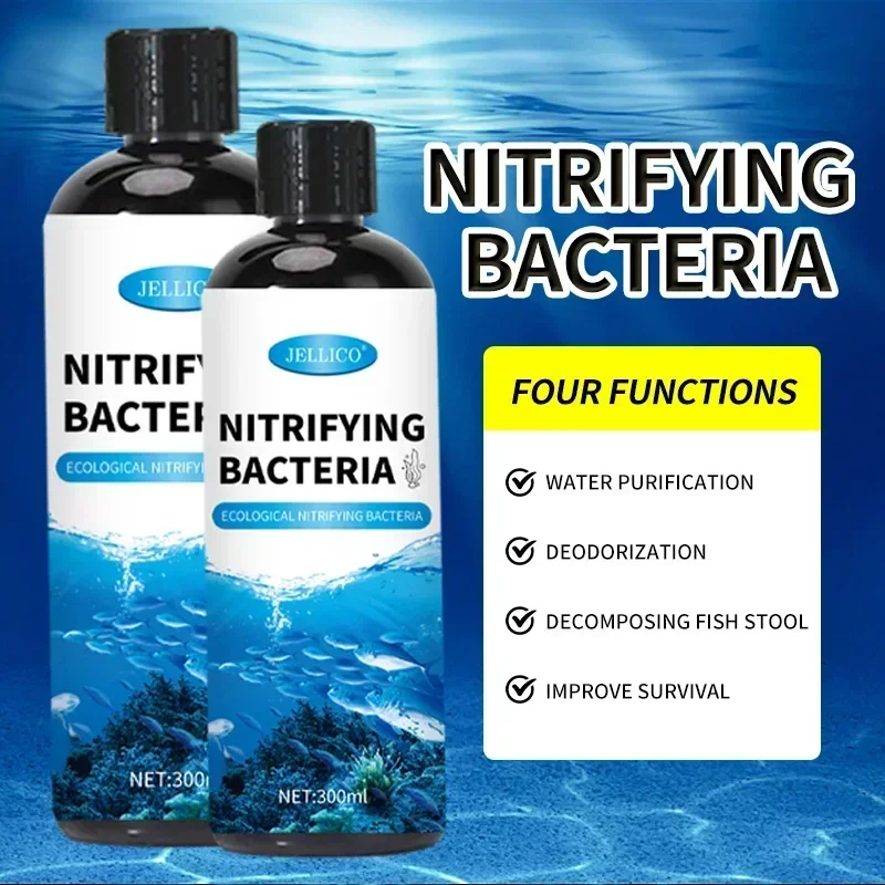 Nitrifying Bacteria Liquid Fish Tank Water Purifier Aquarium Fish Farming Medicine Supplies Water Treatment Products water filter fish tank water purifier