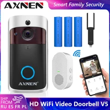 V5 Smart Doorbell Camera IP Video Intercom WIFI Video Outdoor Phone Doorbell Camera Wifi IR Alarm Wireless Home Security Camera