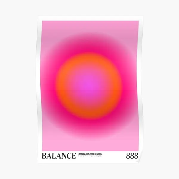 

Balance Art Print Angel Number 888 Poster Painting Decor Modern Art Home Wall Picture Mural Funny Print Decoration No Frame