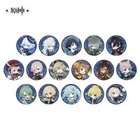 Licia Genshin Impact official Star Letter Series badge Genshin 1
