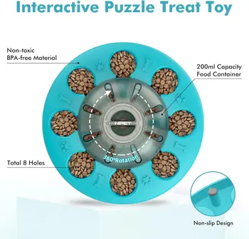 NPET Dog Puzzle Toy, Interactive Dog Toys for Small & Medium Dogs, Dog Enrichment Toys for Pet IQ Training & Mental Enrichment 2
