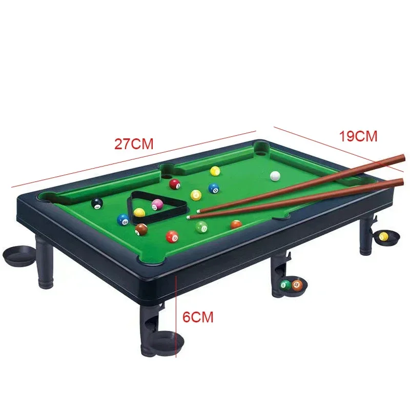 Mini Pool Table Game Tabletop Desktop Sports Billiards Board Party Game Mini Tabletop Set Speelgoedcadeau Voor Ouder Interactive