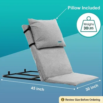 Electric Lifting Backrest for Bed by Mobi-Back, Medical Back Pillow with Electric Pump System, Electric Lifting Bed Backrest, 2