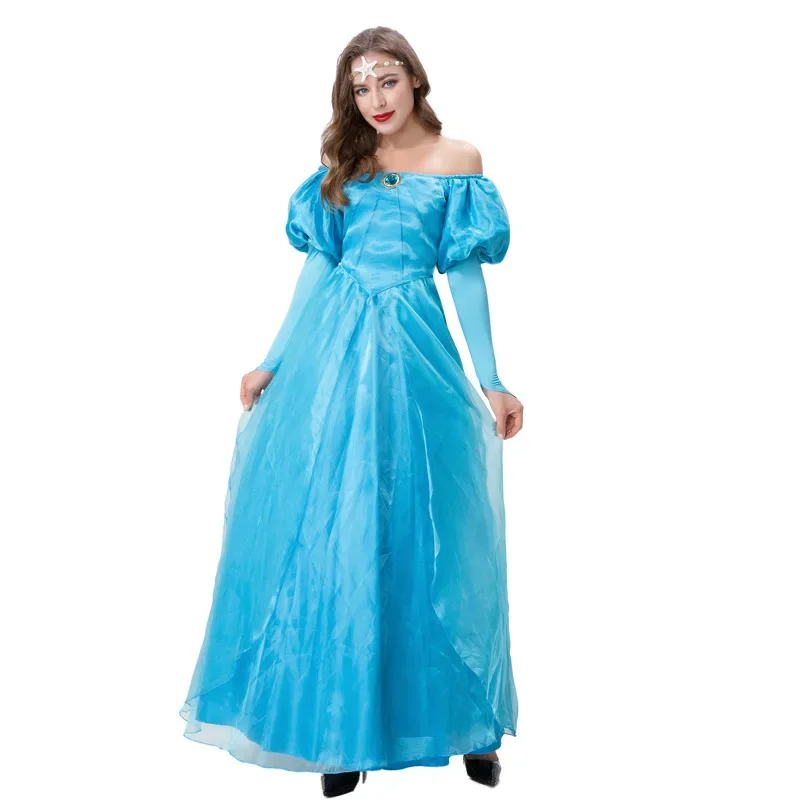 

Movie Cosplay Cinderella Adult Costumes Women Fancy Dress