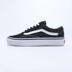 Vans Old Skool Black Shoes Original Men Women Sneakers Unisex Skateboarding Shoes Lace-Up Shoes Athletic Tenis Walking Shoes