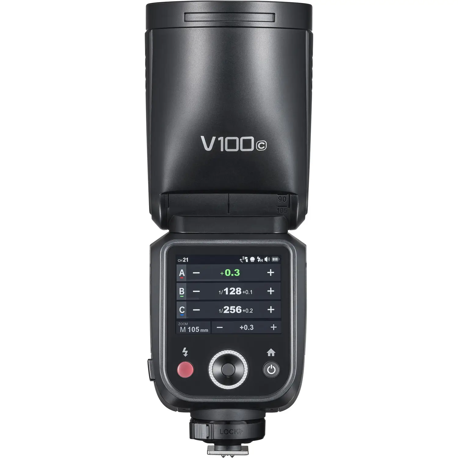 Godox V100 V100C V100N V100S Round Head Camera Flash Wireless Transmission Speedlite Flash for Canon Nikon Sony Fuji Olympus camera flash