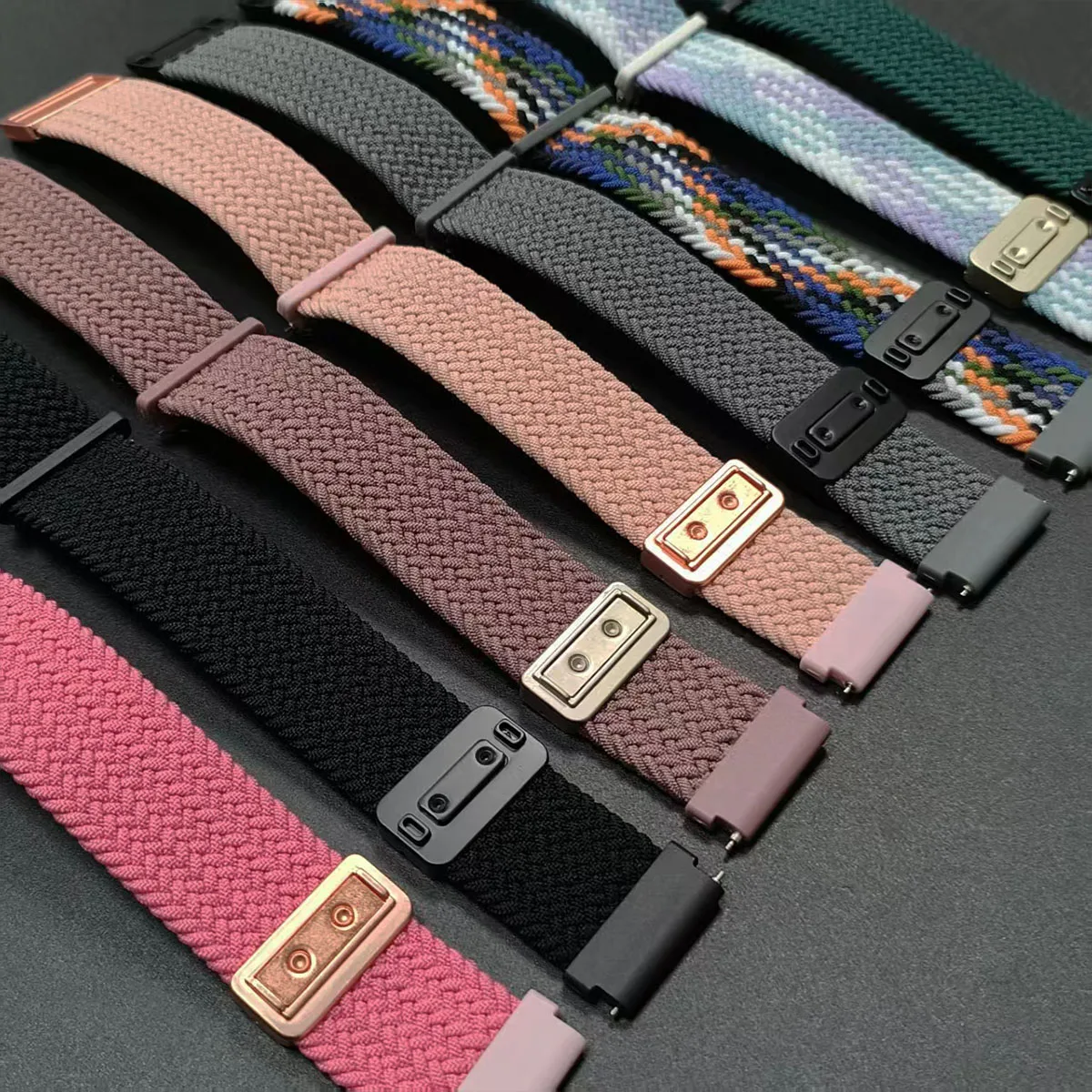 Magnetic Nylon Strap Wristband, 20/22mm Bracelet
